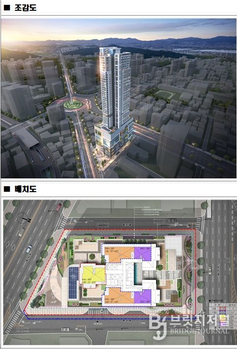 조감도 및 배치도.