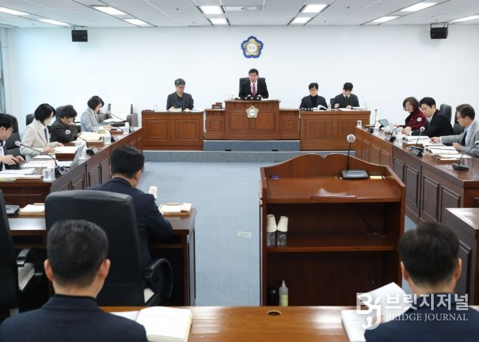 대전 동구의회, 도시주택국 대상 5일차 행정사무감사 진행