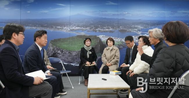 제주도민연대(대표 이향) 등 단체와 면담