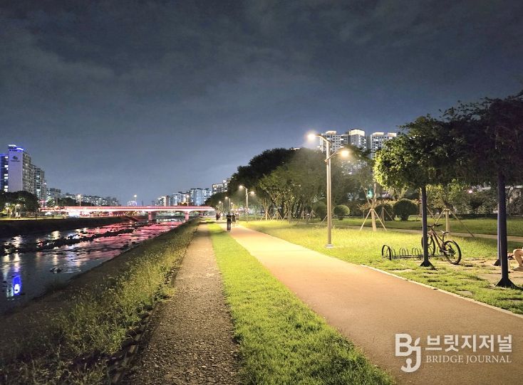 대구시, 신천둔치 가로등 추가 설치