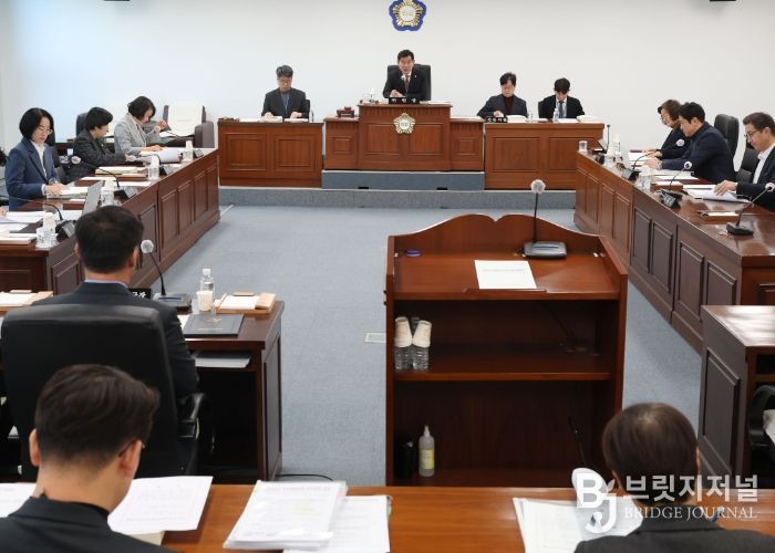 대전 동구의회, 2025년도 행정사무감사 마무리