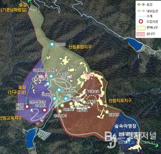 고흥군 현안사업, 국회의결로 2026년부터 시작됩니다 (2) - 국립 다도해 산림치유원 위치도