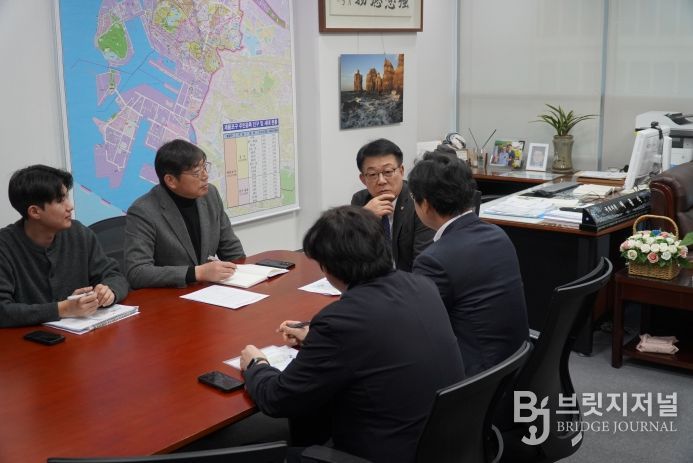 허종식 의원실-해양수산부 해상풍력 지원부두 확정 간담회