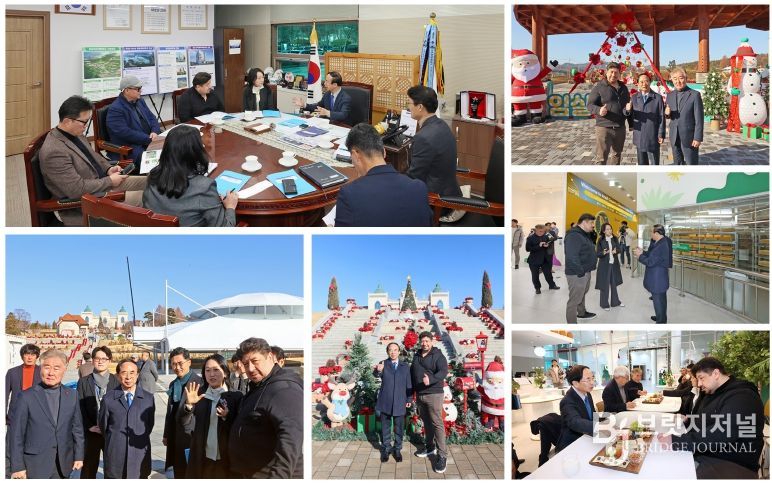 세계적 애니메이션 ‘심슨 가족’ 랄프 소사 감독, 임실군 깜짝 방문