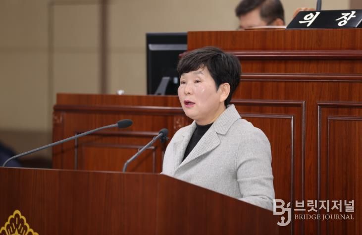 상주시의회, 신순화 의원 5분 자유발언