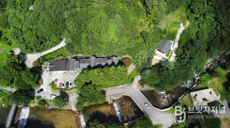 용추자연휴양림 전경