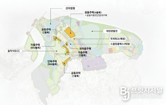 솔라시도 기업도시 주택단지