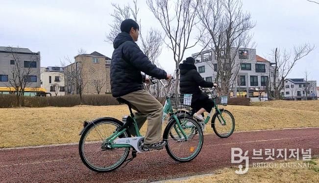 홍성군 내포신도시, 차 없이 자전거로 이동 편리해졌다