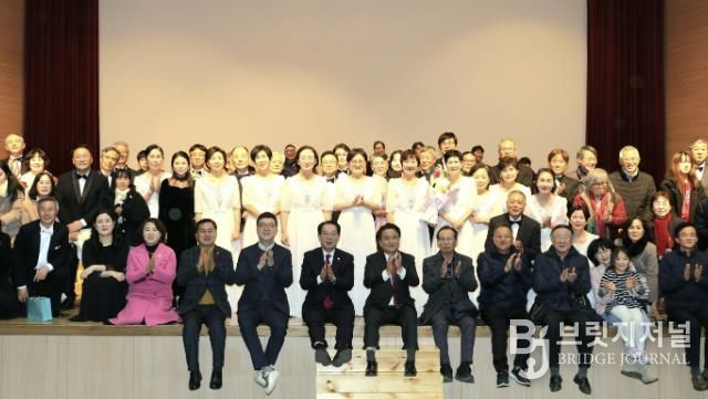 괴산군, 초록메아리 남성합창단 제2회 정기연주회·송년음악회 개최