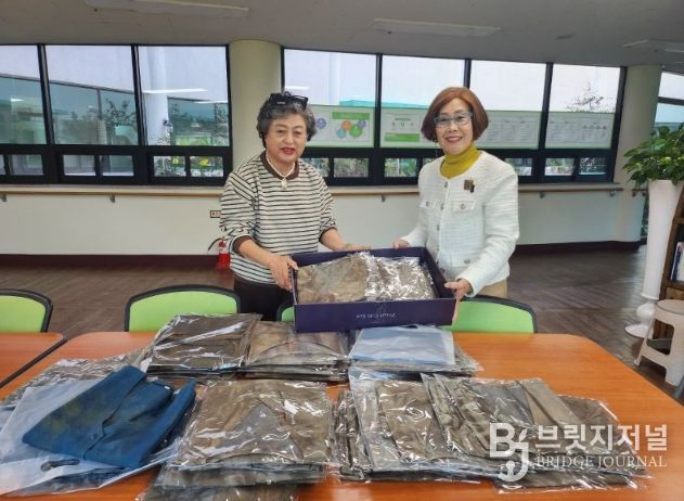 서귀포시 평생학습동아리, 손으로 물들인 조끼로 이웃에 온기 전해