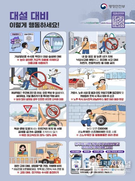 국민행동요령(대설)