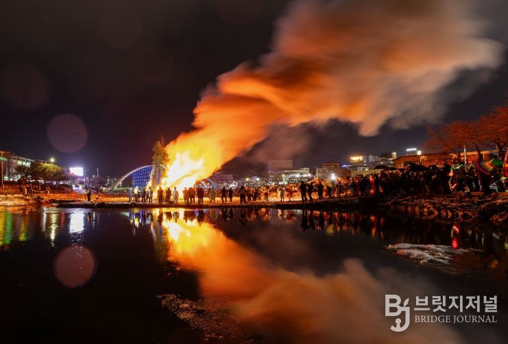 달집 태우기 대상