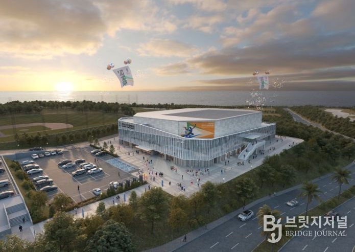 종합체육관 메인조감도