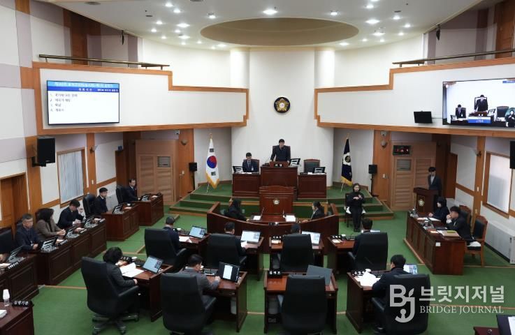 음성군의회, 2026년 새해 첫 임시회 개회