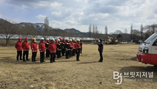 산림지대 82%인 가평군, 대형산불 예방 '총력'