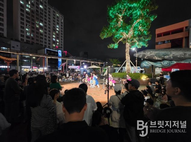 가족과 함께하는 장생포고래문화특구 야간관광 ‘만족도 91.6%’