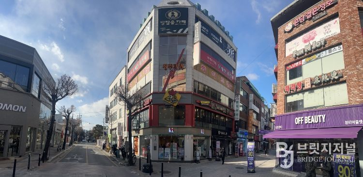 충북 도내 표준지 최고지가(청주 상당구 북문로1가 175-5 일원)