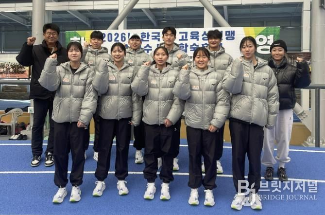 한국중·고육상연맹 동계합숙훈련 선수단, 예천서 더 큰 꿈 꾼다