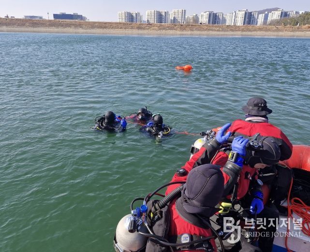 실전과 동일한 결빙 환경에서 현장감 있는 구조훈련