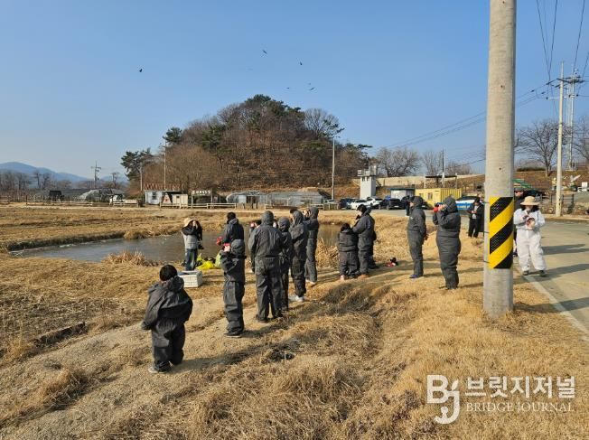 (김해시 ‘화포천습지 독수리축제’ 성료)2.철새탐조