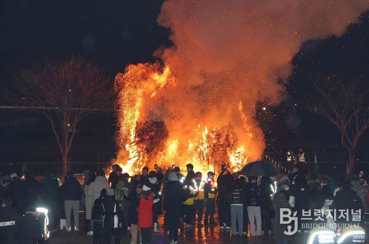 금호강 정월 대보름 축제(전년도 모습)