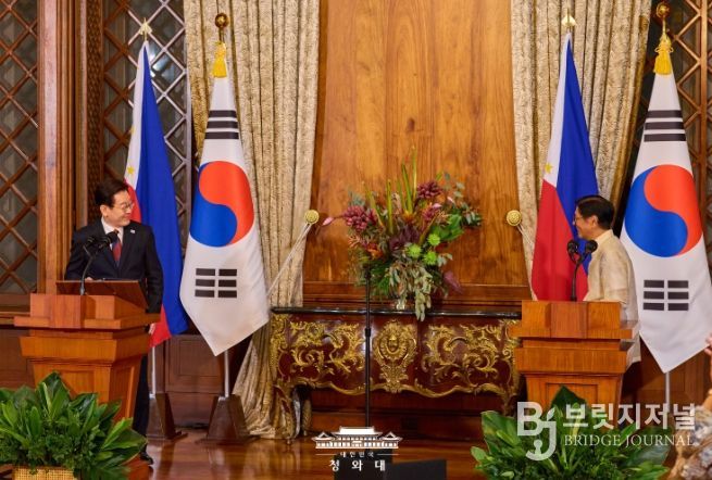 한·필리핀 공동언론발표(청와대)