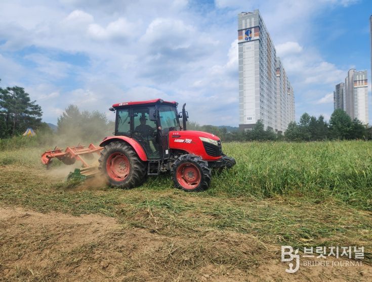 농기계임대사업장 전경사진 및 임작업 대행