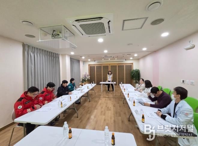 울주군, 산불 대비 합동 대피 도상훈련