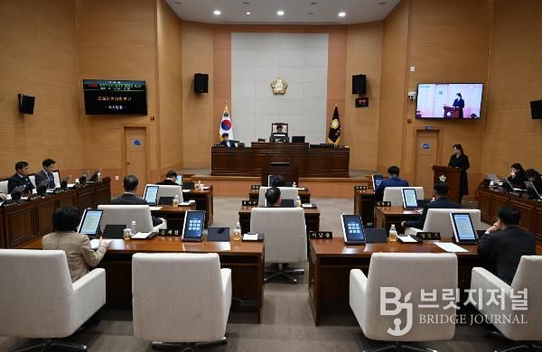 완주군의회, 제299회 임시회 마무리