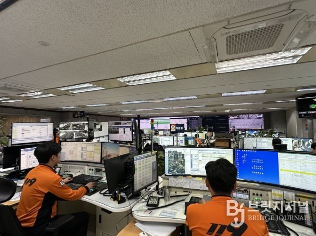 전북특별자치도소방본부 119 상황실