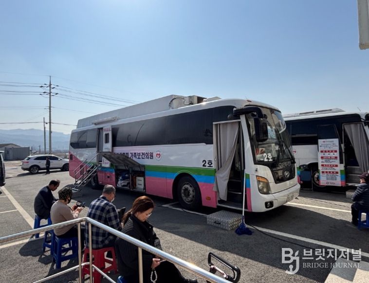 공주시, ‘찾아가는 이동건강검진’