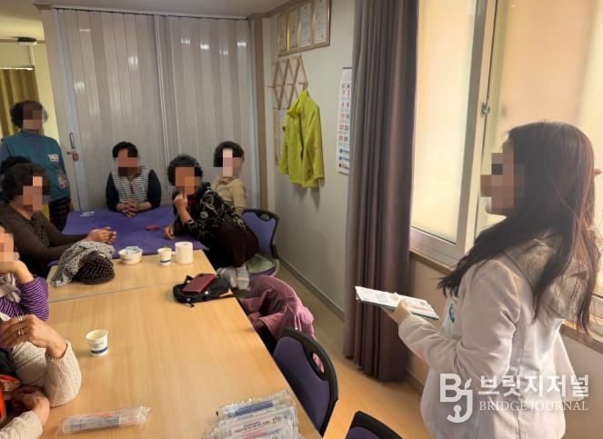 동부면보건지소, 찾아가는 구강보건관리