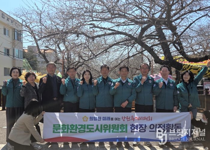 문화환경도시위, 제64회 진해군항제 준비 현장 점검