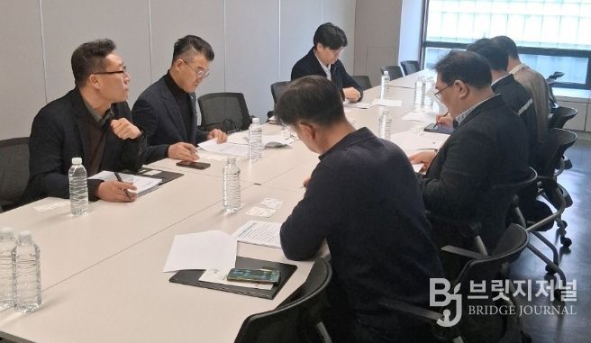 지역건설업체수주지원을위해대기업본사방문