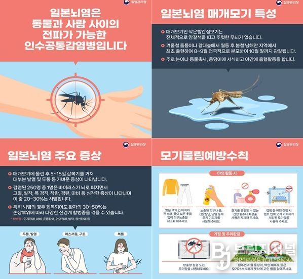 홍성군, 일본뇌염 주의보 발령…