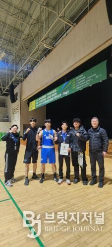 화순군청 복싱부 단체 사진