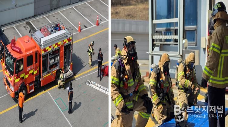 홍성소방서, 2026년 상반기 소방전술훈련 평가 실시