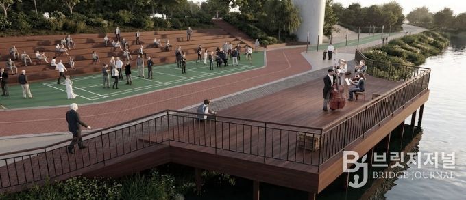 수변무대 조감도