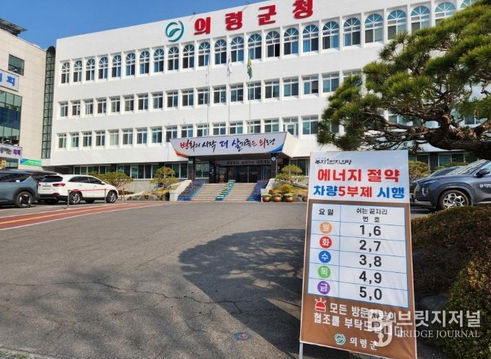 공공부문 승용차 5부제 시행