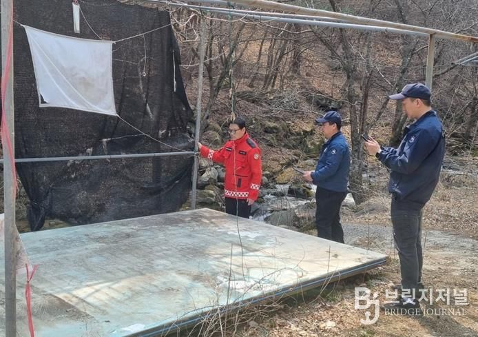 산림 계곡 내 불법 시설물 전수 조사 및 집중 단속