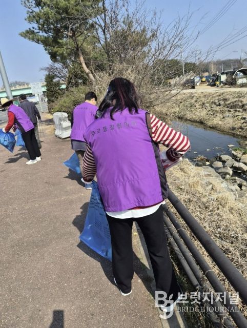 고양시 주교동 통장협의회, 봄맞이 마을대청소 실시