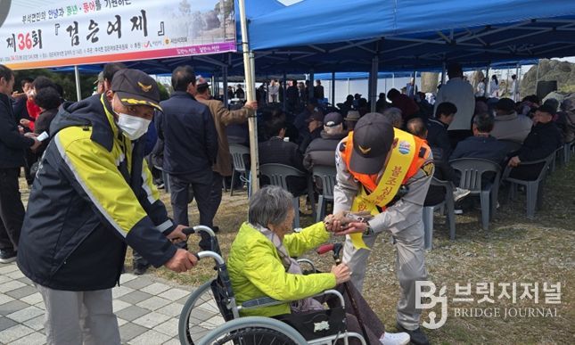 서산소방서, 검은여재 행사장 안전관리 지원으로 사고 예방 총력
