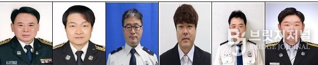 대구강북소방서 소속 소방관들