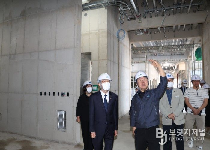 박종훈 경남교육감, 동부학생안전체험원 건립 현장 점검